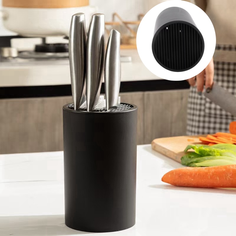 Commercial Kitchen Knife Holder - Messerhalter mit Einsteckfächern, Aufbewahrungsständer für Obst-,