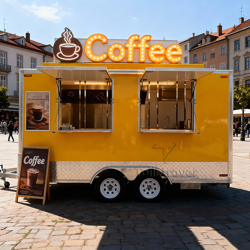 Commercial Kitchen Units For Sale - Kommerzieller Street-Food-Truck Eiswagen Dessert-Foodtruck mit Vollausstattung
