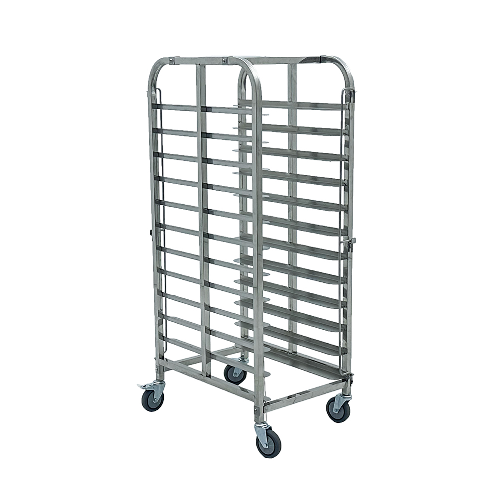 Commercial Kitchen Parts & Service - 12-stufiger kommerzieller Brot-Kuchen-Tablett aus Edelstahl, Pfannen,