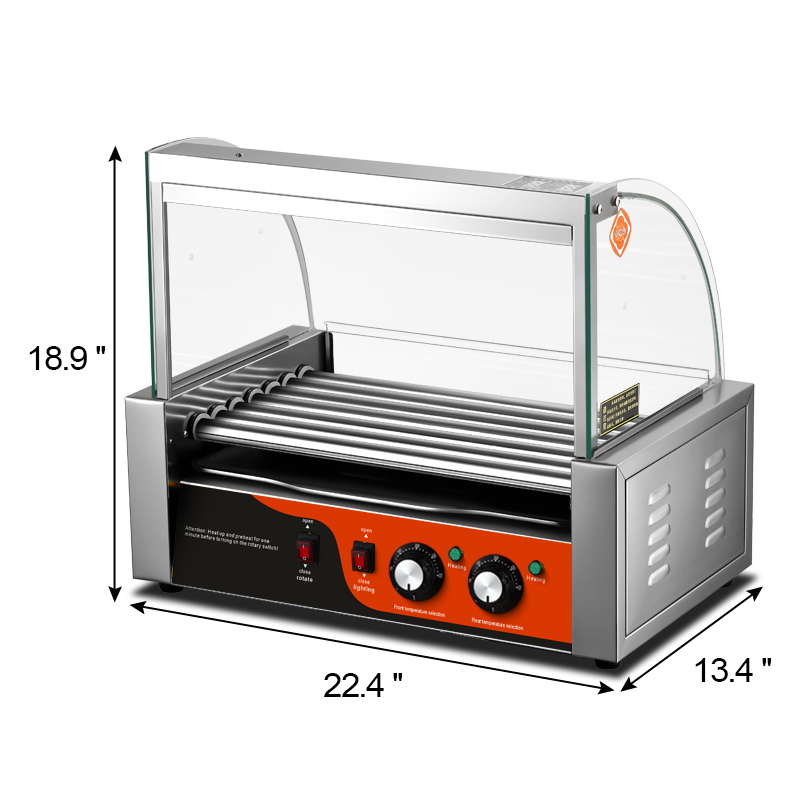 Commercial Kitchen Kitchen - Gewerblicher Elektrischer Edelstahl Hot Dog und