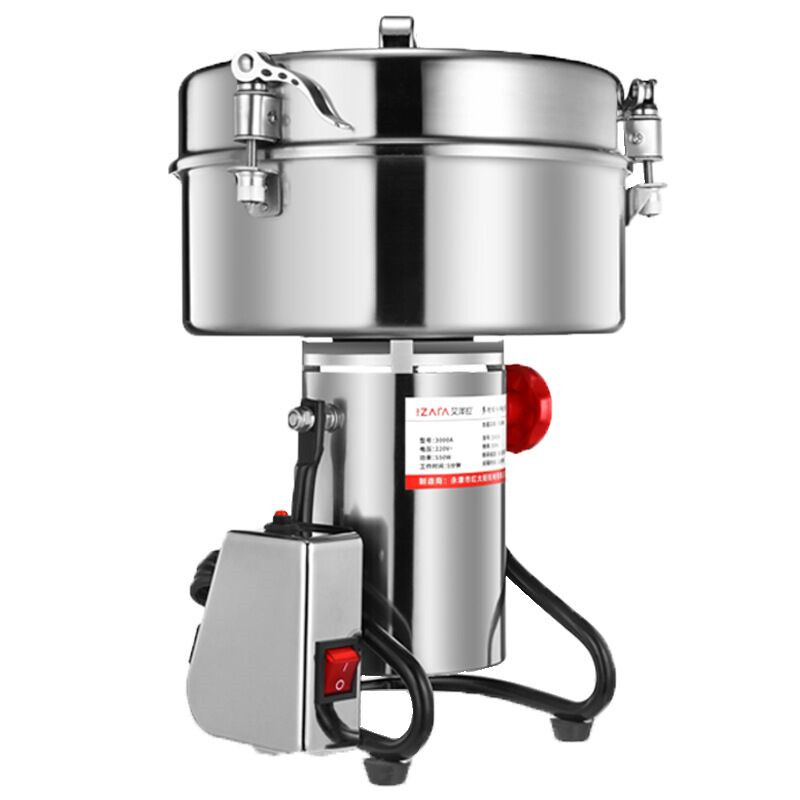 Commercial Kitchen Grinder - 4500G Kommerzielle Getreidemühle High Speed 4500W
