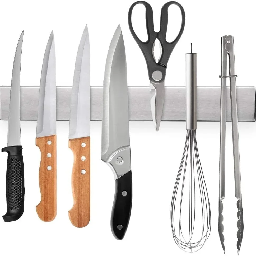 Commercial Kitchen Knife Holder - 10 Zoll Edelstahl Messerständer Magnetischer Messerhalter