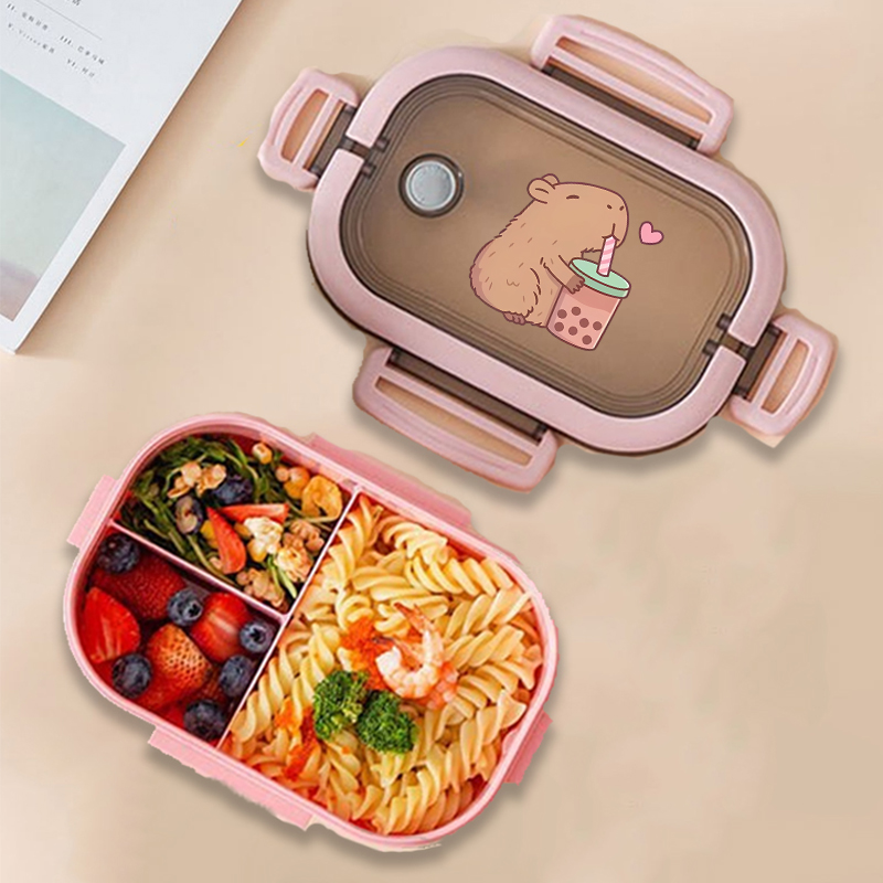 Commercial Kitchen Setup - Capybara Bento Lunchbox Anime Tiere Drucken