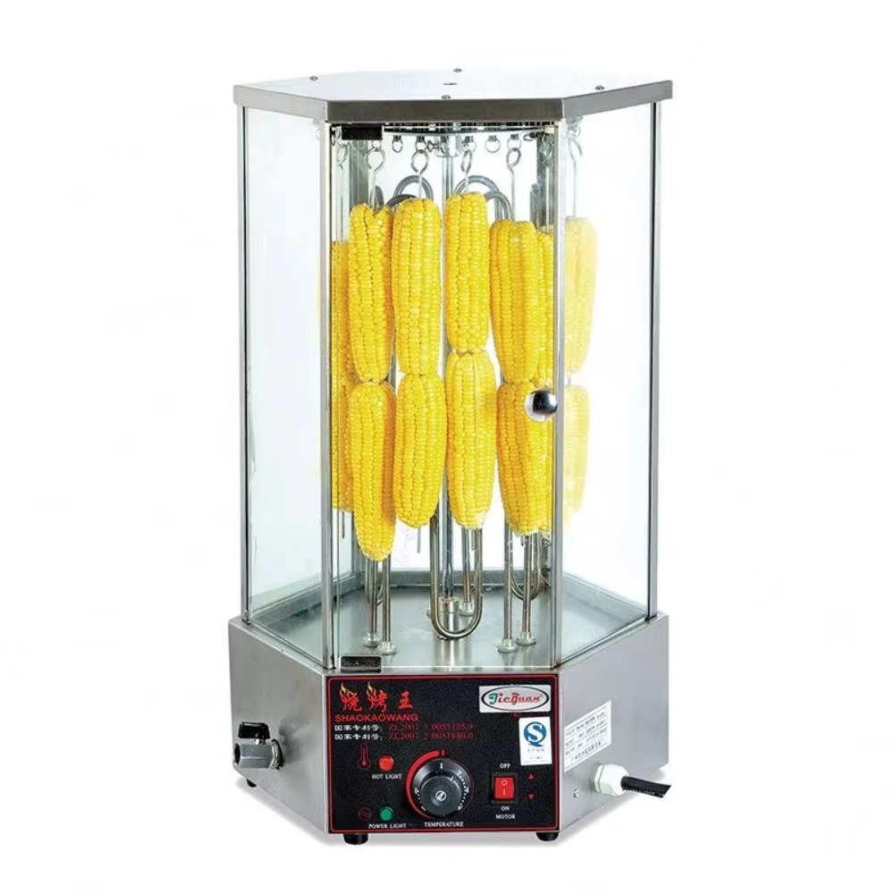 Commercial Kitchen Parts & Service - Rotierender Maiskolben- und Kebab-Grill, Gewerbliche Küchenausrüstung,