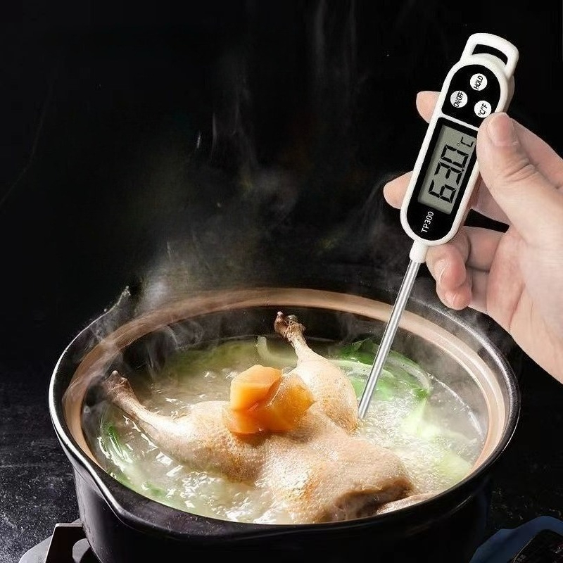 Commercial Kitchen Setup - 1-teiliges Lebensmittelthermometer, Küchenzubehör, Schlafsaal-Essential, sofort ablesbares