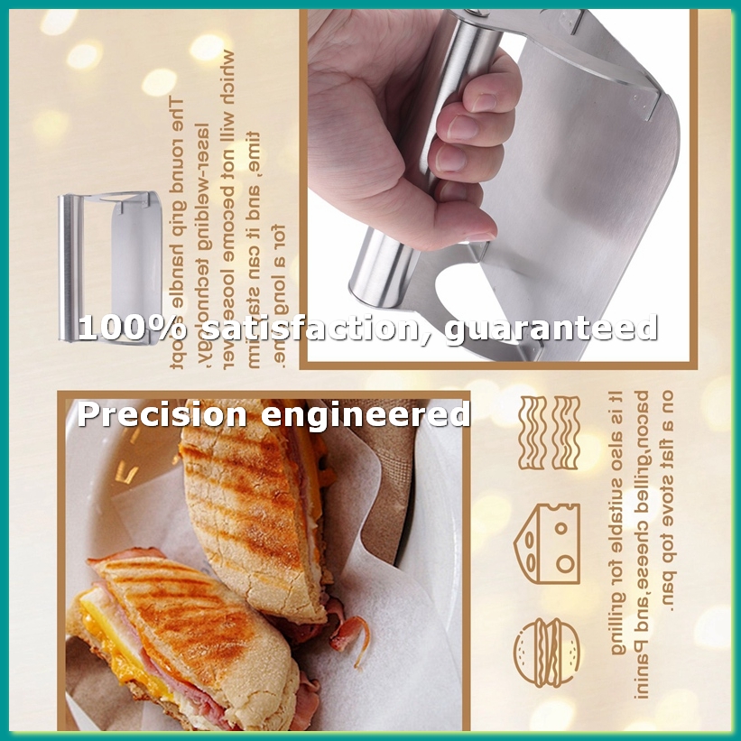 Commercial Kitchen Kitchen - Küchen-Edelstahl-Steakwaage/Speckwaage mit Griff, Schwere Grillwaage in