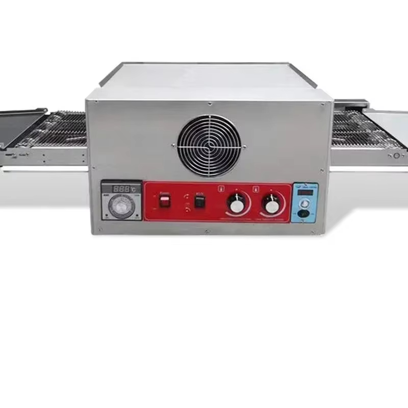 Pizza Conveyor Oven - Fabrikverkauf 12 Zoll Edelstahl Gastronomiegerät Elektrischer