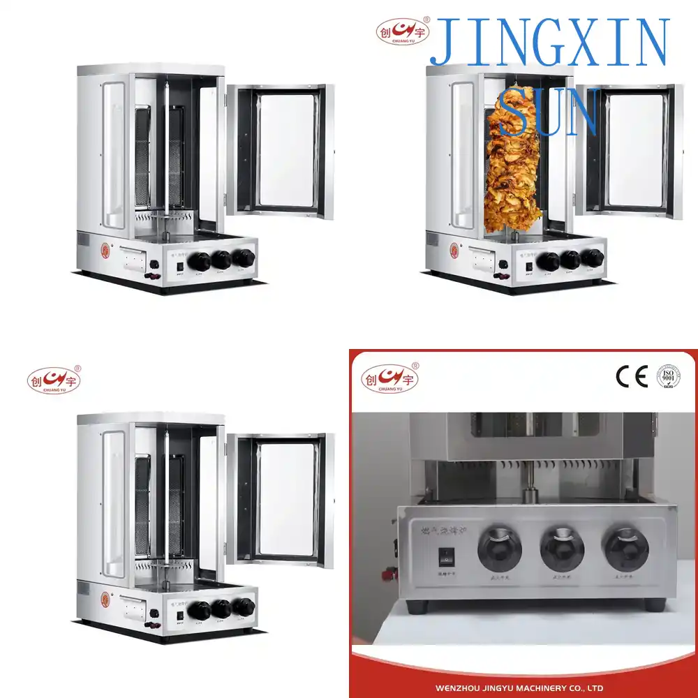 Commercial Kitchen Parts & Service - Schawarma-Zubereitungsmaschine für Fleischprodukte Schawarma-Toaster Ausrüstung für