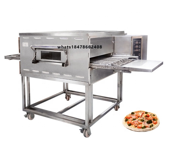 Pizza Conveyor Oven - Kommerzieller Elektrischer 12-Zoll-Pizza-Durchlaufofen mit Förderband