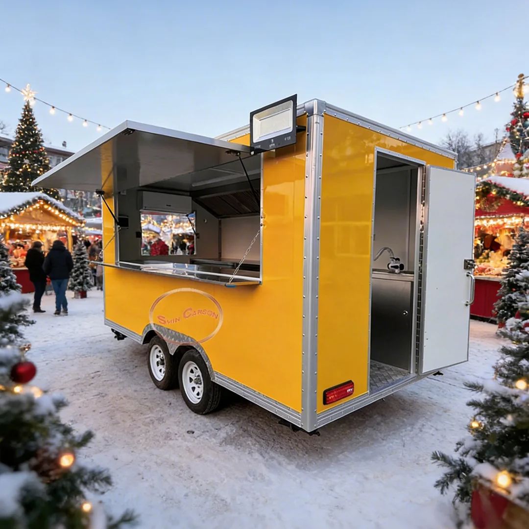Schleppbarer Imbisswagen mit R – Commercial Kitchen Ventilation System Bewertung und Preis