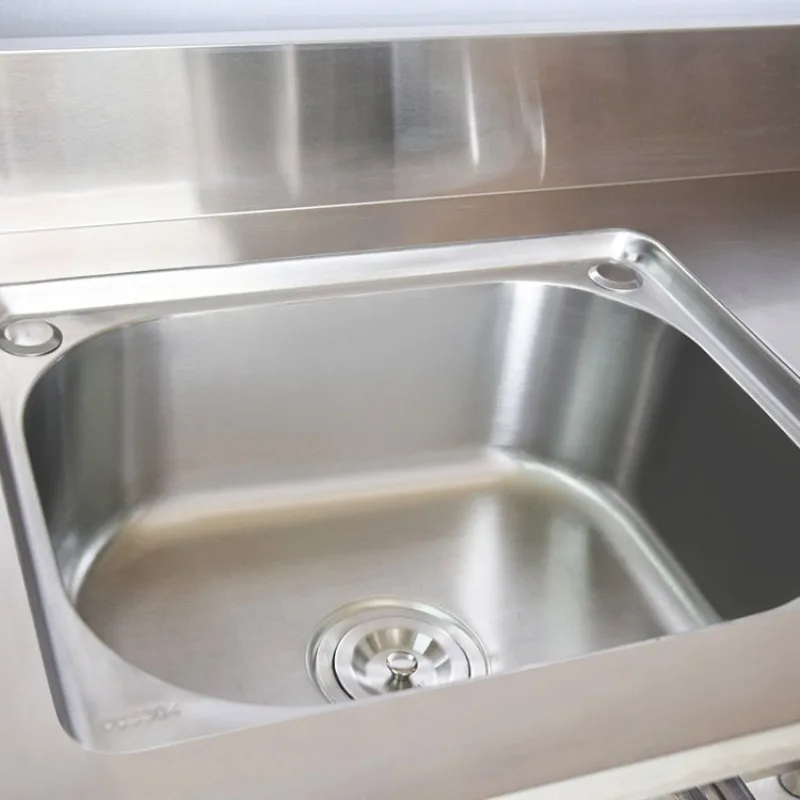 Freistehender Edelstahlspülbec – Commercial Kitchen Faucets Bewertung und Preis