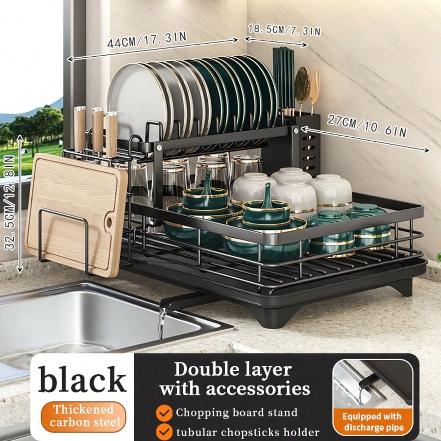 Dieses doppellagige, große Bes – Commercial Kitchen Knife Holder Bewertung und Preis