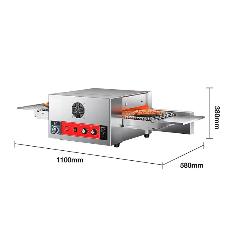 2026 Heißer Verkauf! Förderban – Pizza Conveyor Oven Bewertung und Preis