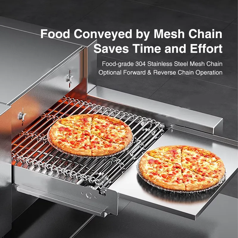 2026 Heißer Verkauf! Förderban – Pizza Conveyor Oven Bewertung und Preis