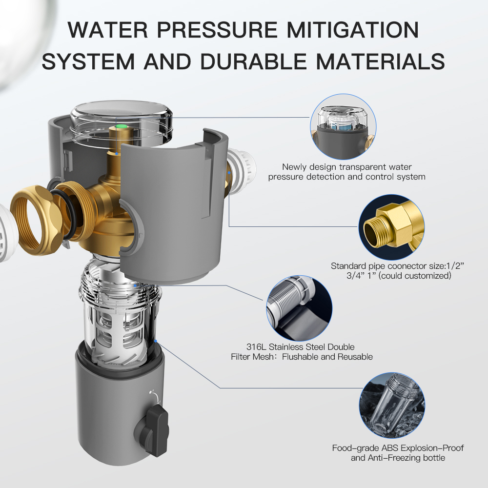 7-Tonnen-Gewerbe-Vorfiltersyst – Commercial Kitchen Water Filter Bewertung und Preis