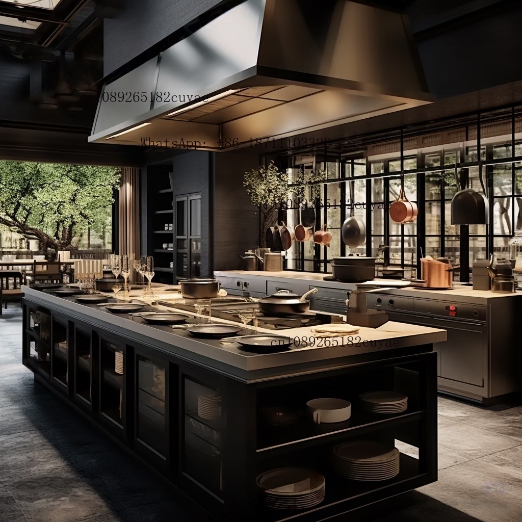 JINGSHUN 3D Freies Design Küch – Commercial Kitchen Parts & Service Bewertung und Preis