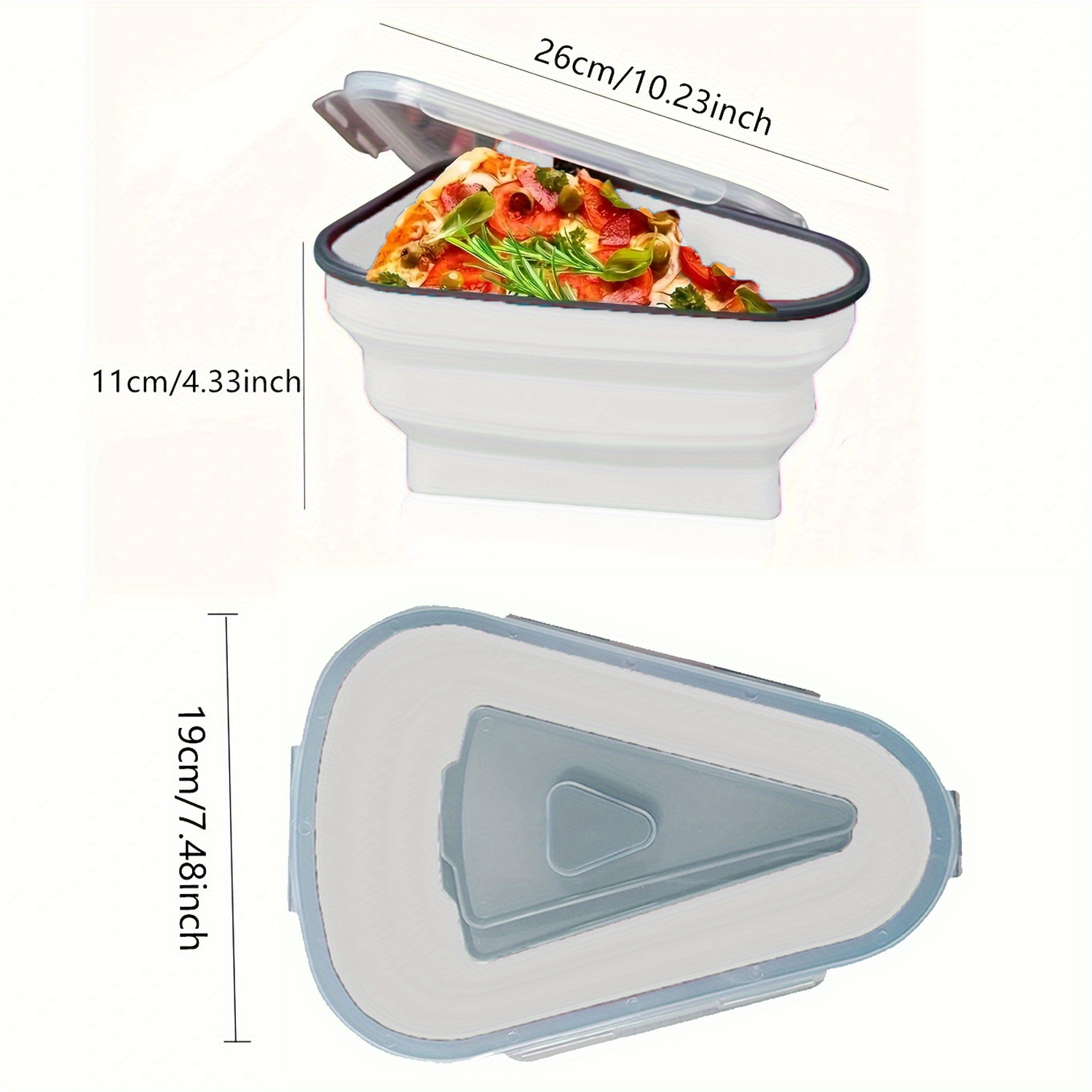 1 Stück platzsparender Silikon – Pizza Conveyor Oven Bewertung und Preis
