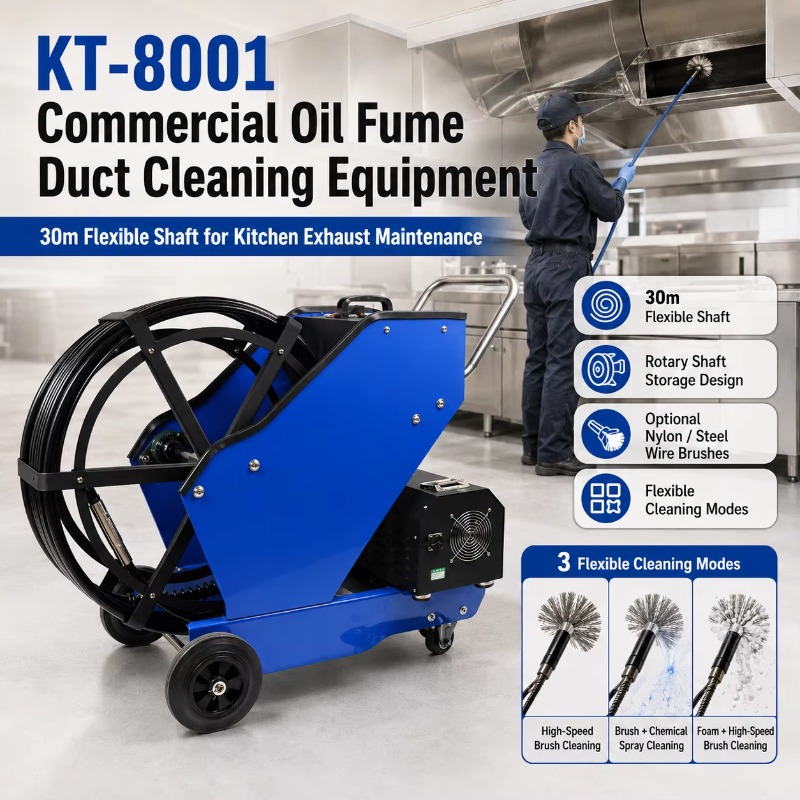 KT-8001 Gewerbliche Ölrauchkan – Commercial Kitchen Maintenance Bewertung und Preis
