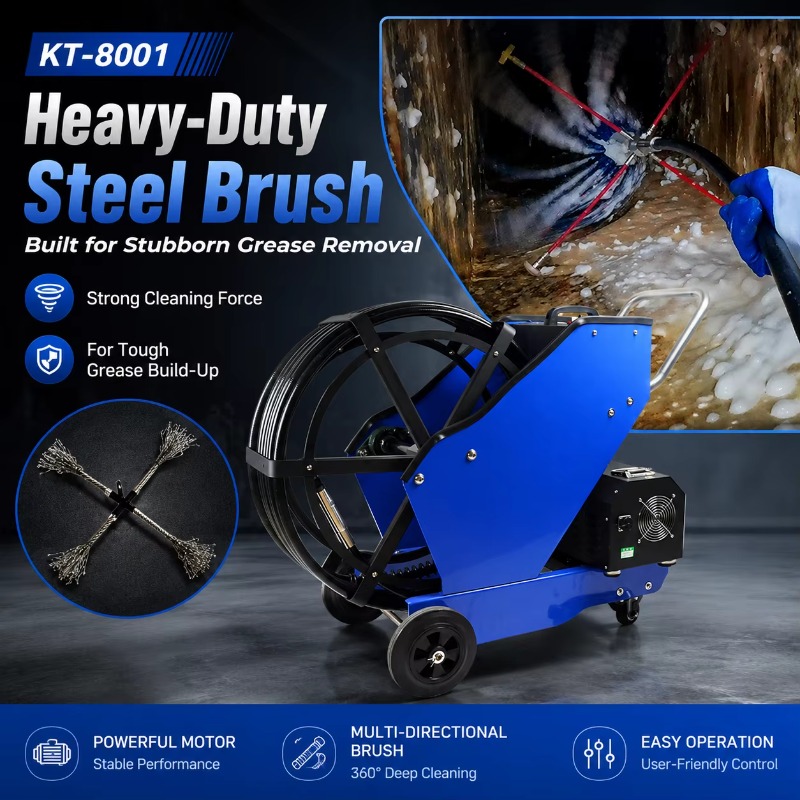 KT-8001 Gewerbliche Ölrauchkan – Commercial Kitchen Maintenance Bewertung und Preis
