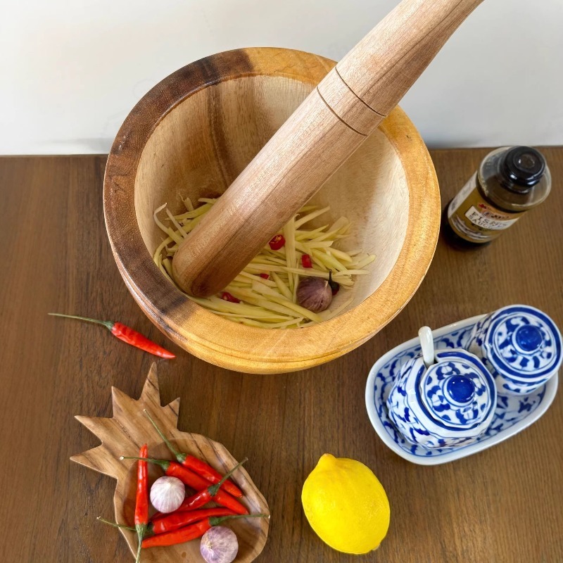 Mörser- und Stößel-Set aus nat – Commercial Kitchen Grinder Bewertung und Preis